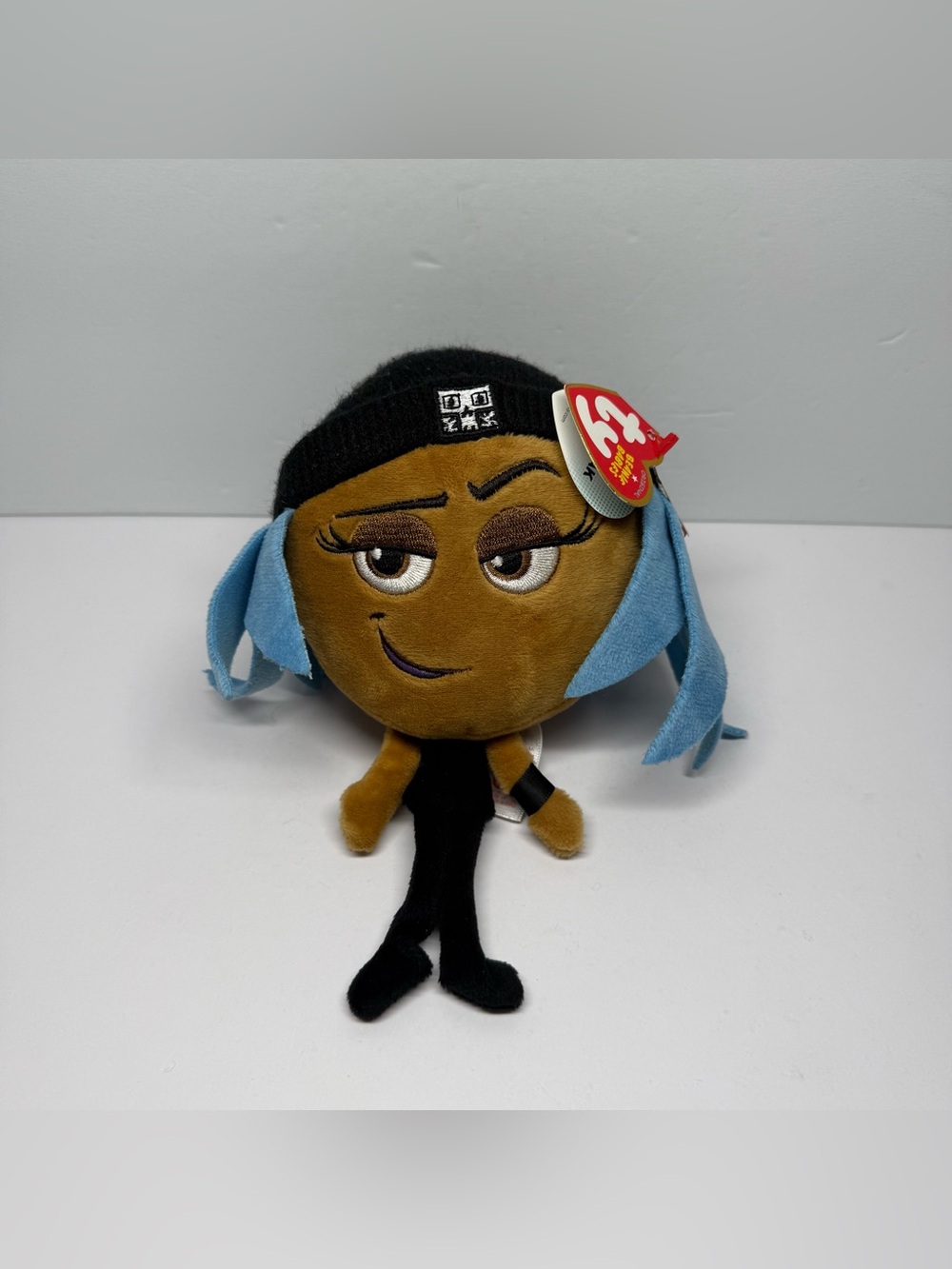Ty Beanie Babies Emoji Movie Jailbreak Character Stuffed Plush Toy 2017 w Tags